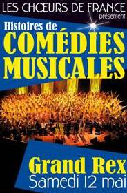 choeurs de france grand rex comédies musicales